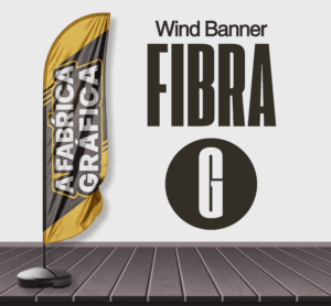 Wind Banner de Fibra (A FÁBRICA GRÁFICA)