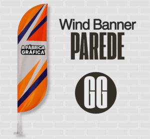 Wind Banner de Parede (A FÁBRICA GRÁFICA)